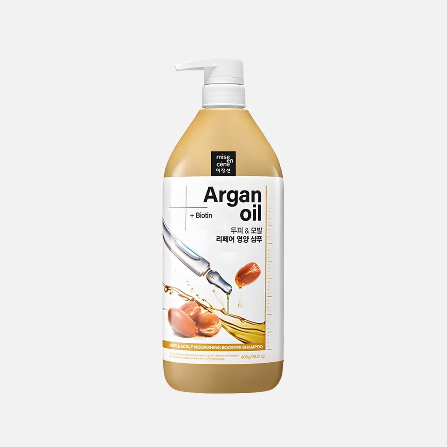 MISE EN SCÈNE - Hair & Scalp Nourishing Booster Argan Oil Shampoo