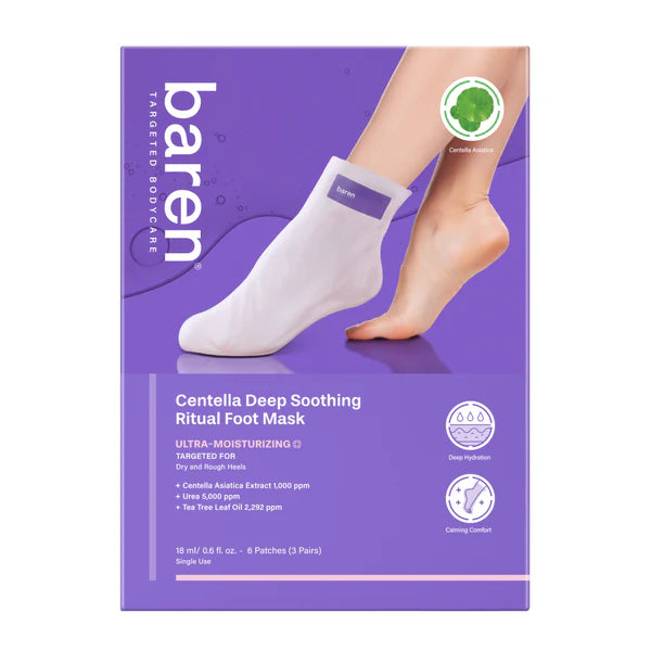 BAREN - Centella Deep Soothing Ritual Foot Mask