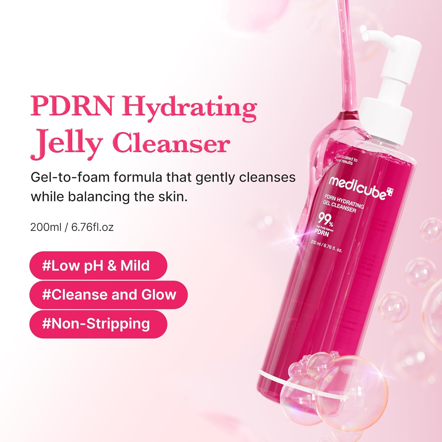 MEDICUBE - PDRN Hydrating Gel Cleanser