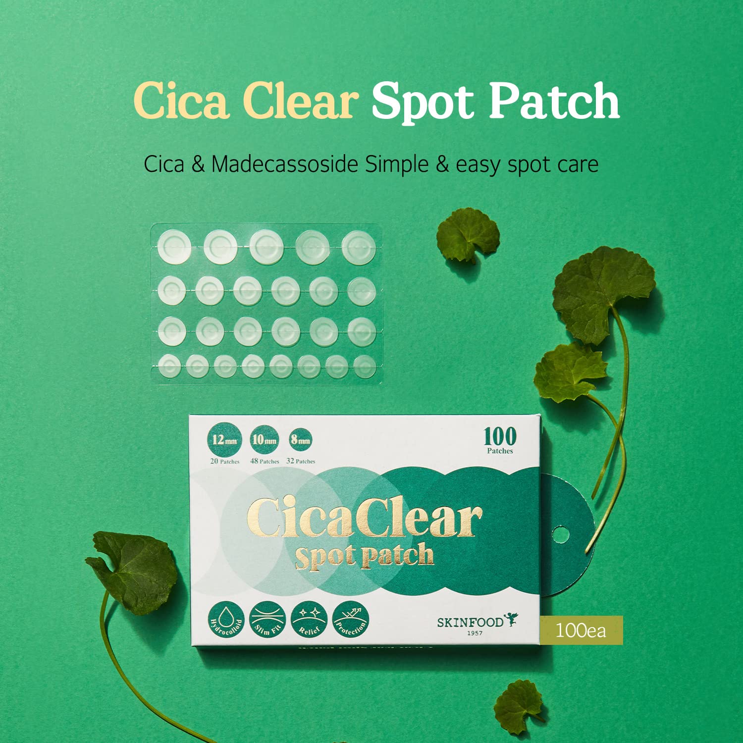 SKINFOOD - Cica Clear Spot Patch