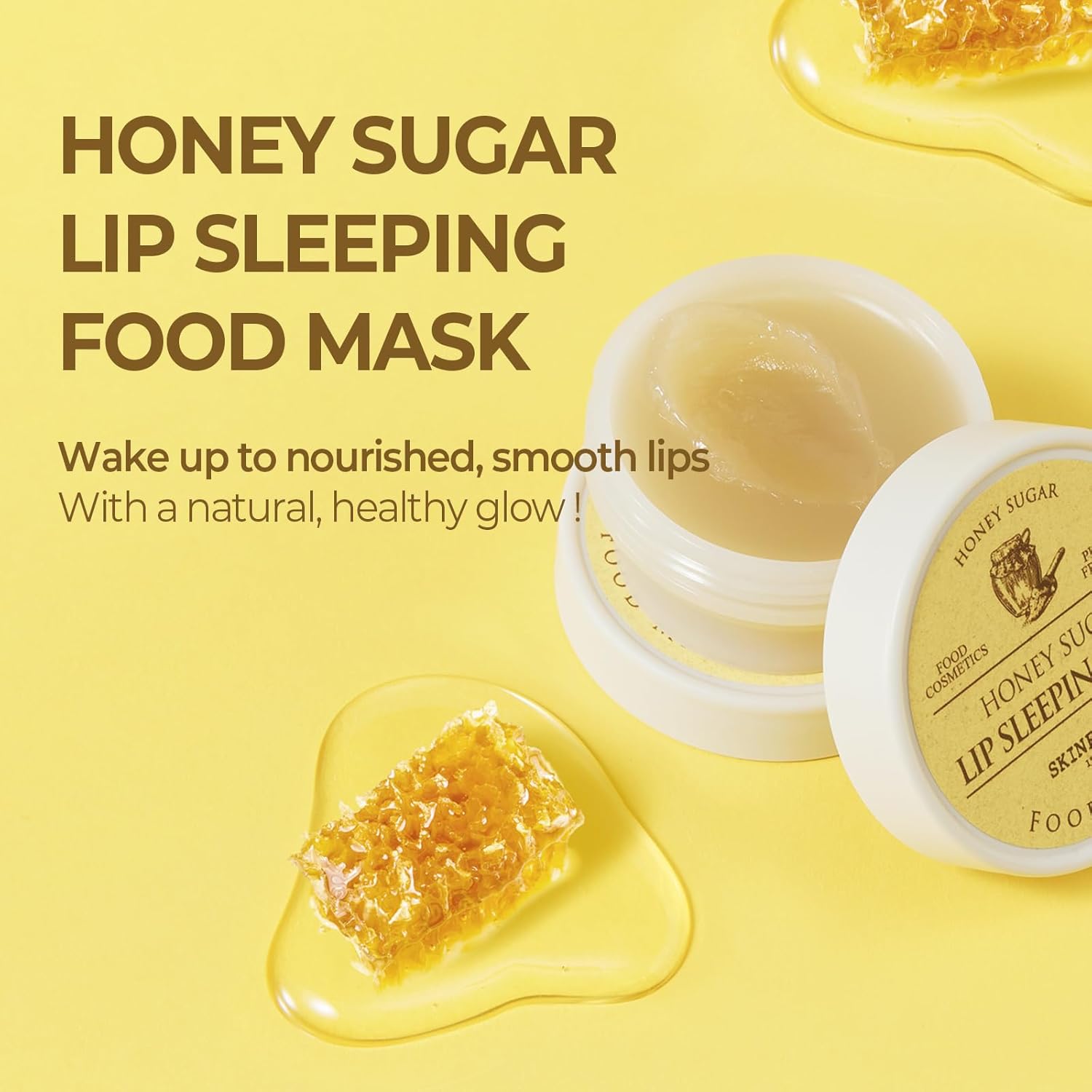 SKINFOOD - Honey Sugar Food Mask Lip Sleeping Pack