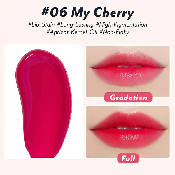 I'M MEME - Color Key Ring Water Gel Tint #06 My Cherry (Discounted)
