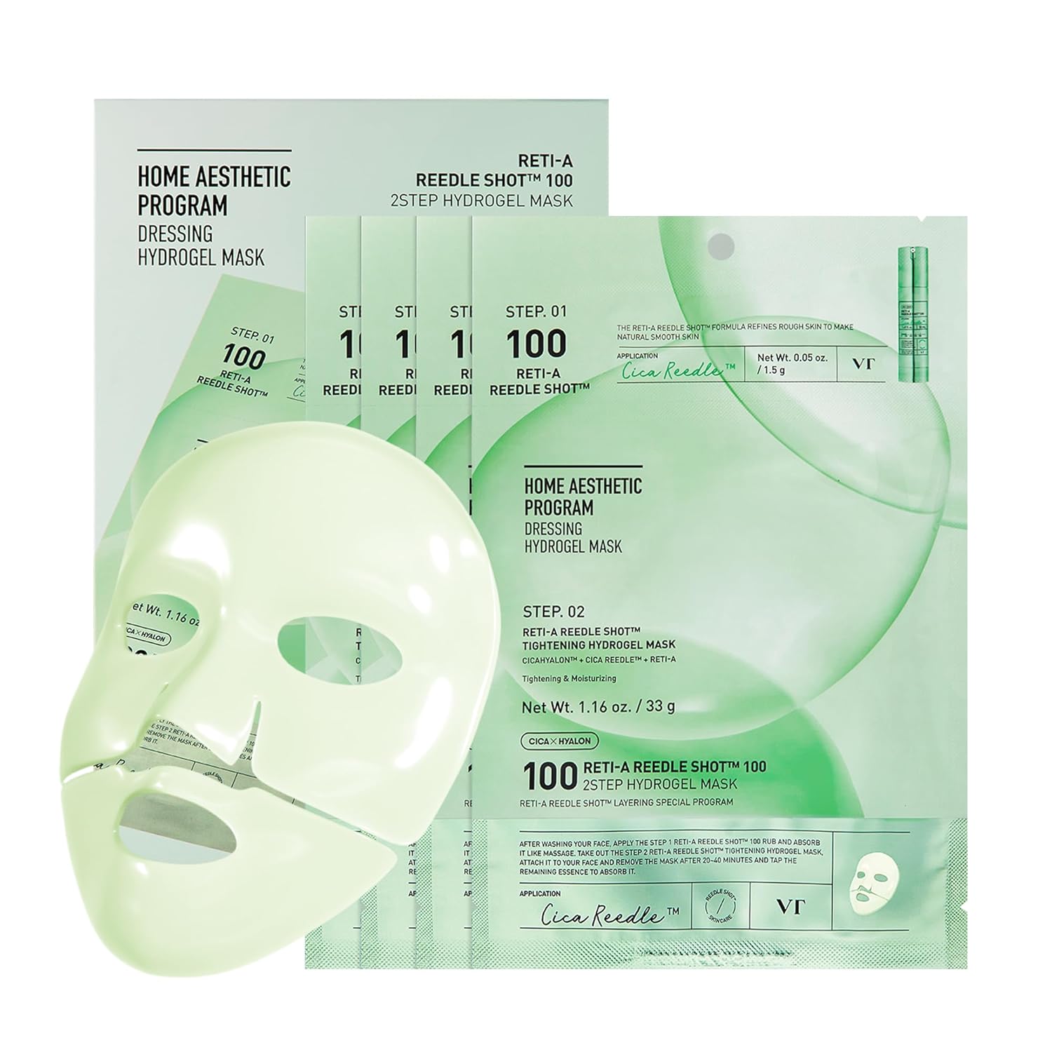 VT - Reti-A Reedle Shot 100 2 Step Hydrogel Mask