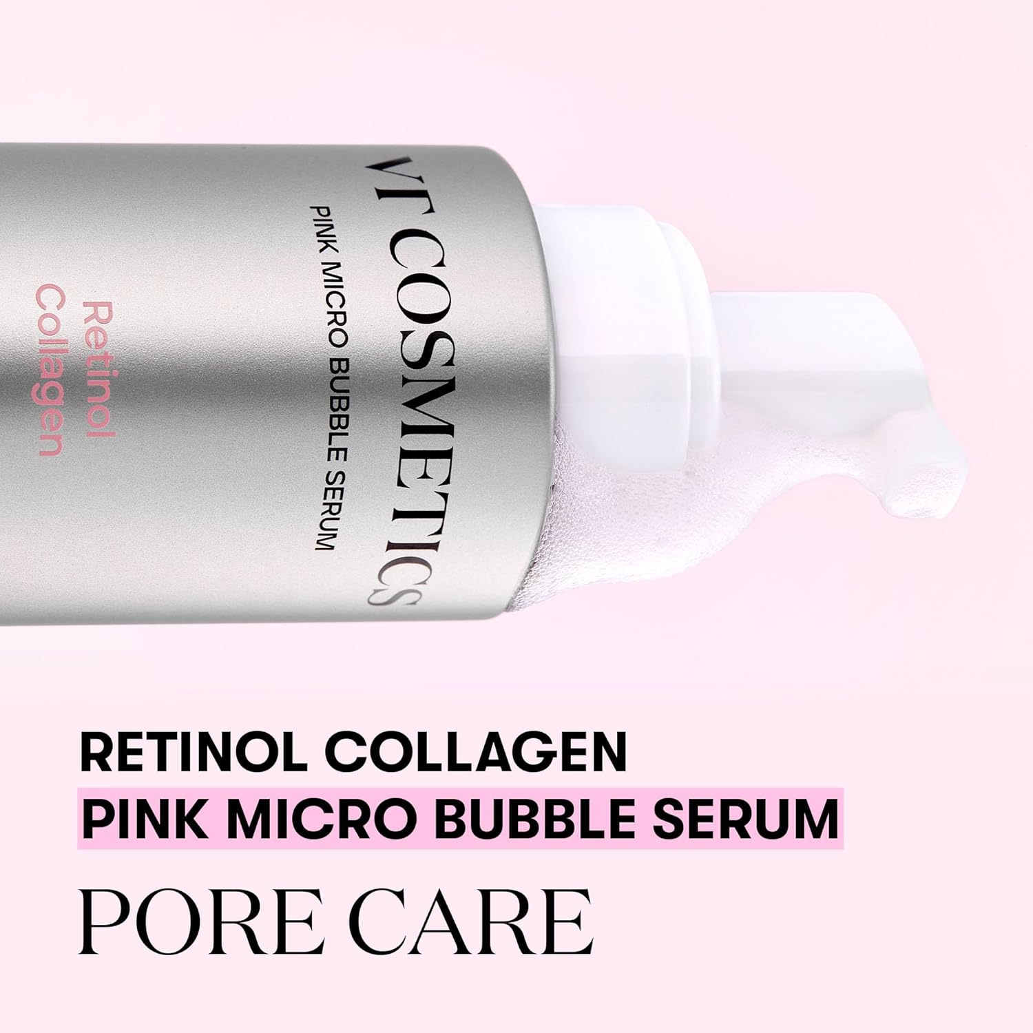 VT - Retinol Collagen Pink Micro Bubble Serum