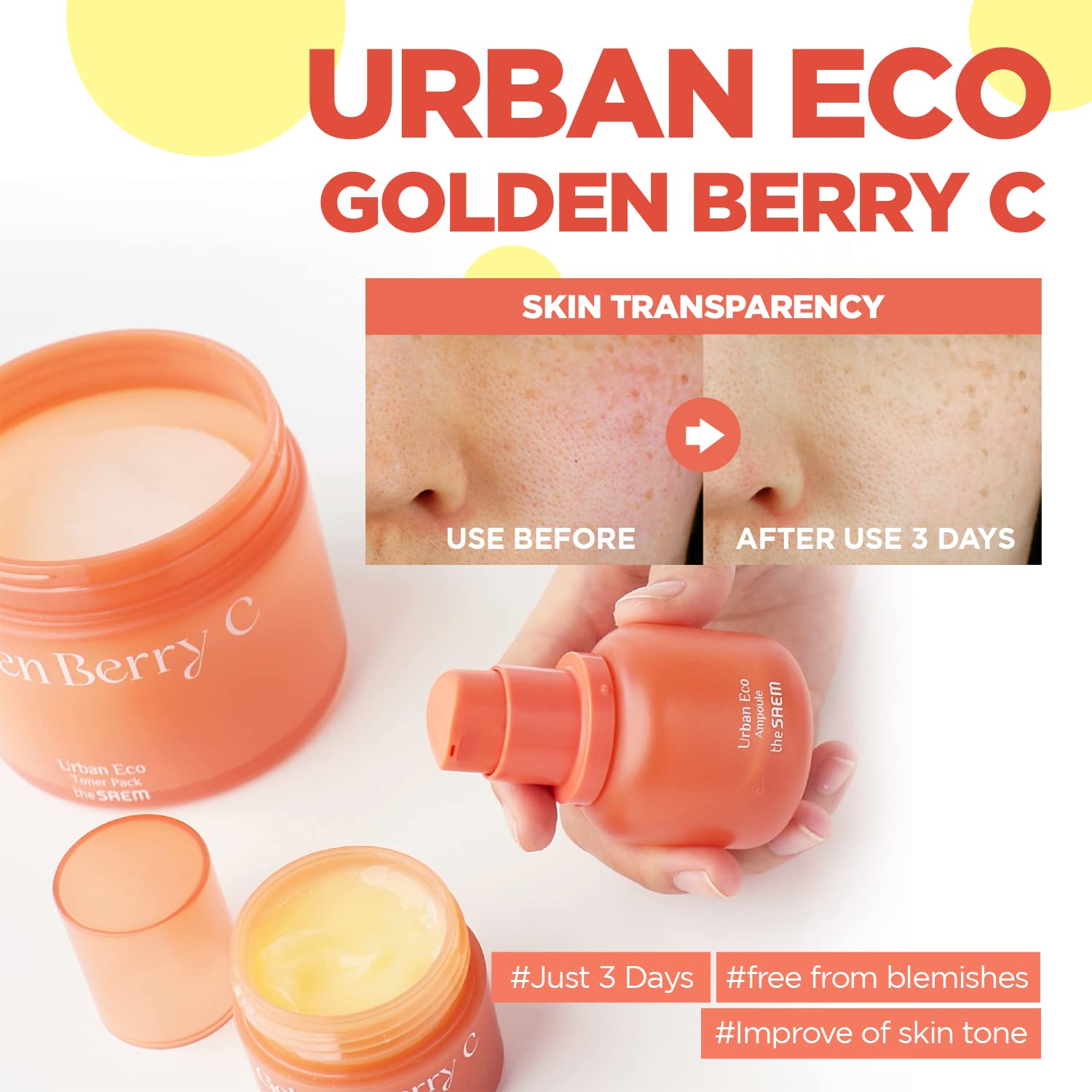 THE SAEM - Urban Eco Golden Berry C Ampoule