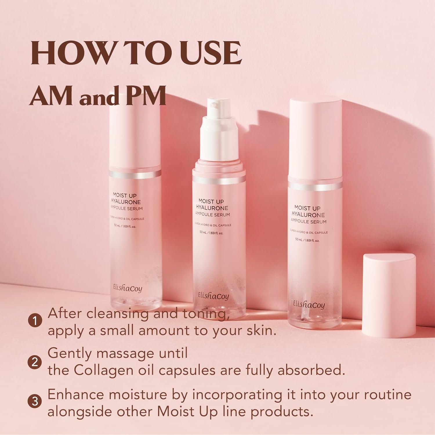 ELISHACOY - Moist Up Super Hyalurone Ampoule Serum – Korea
