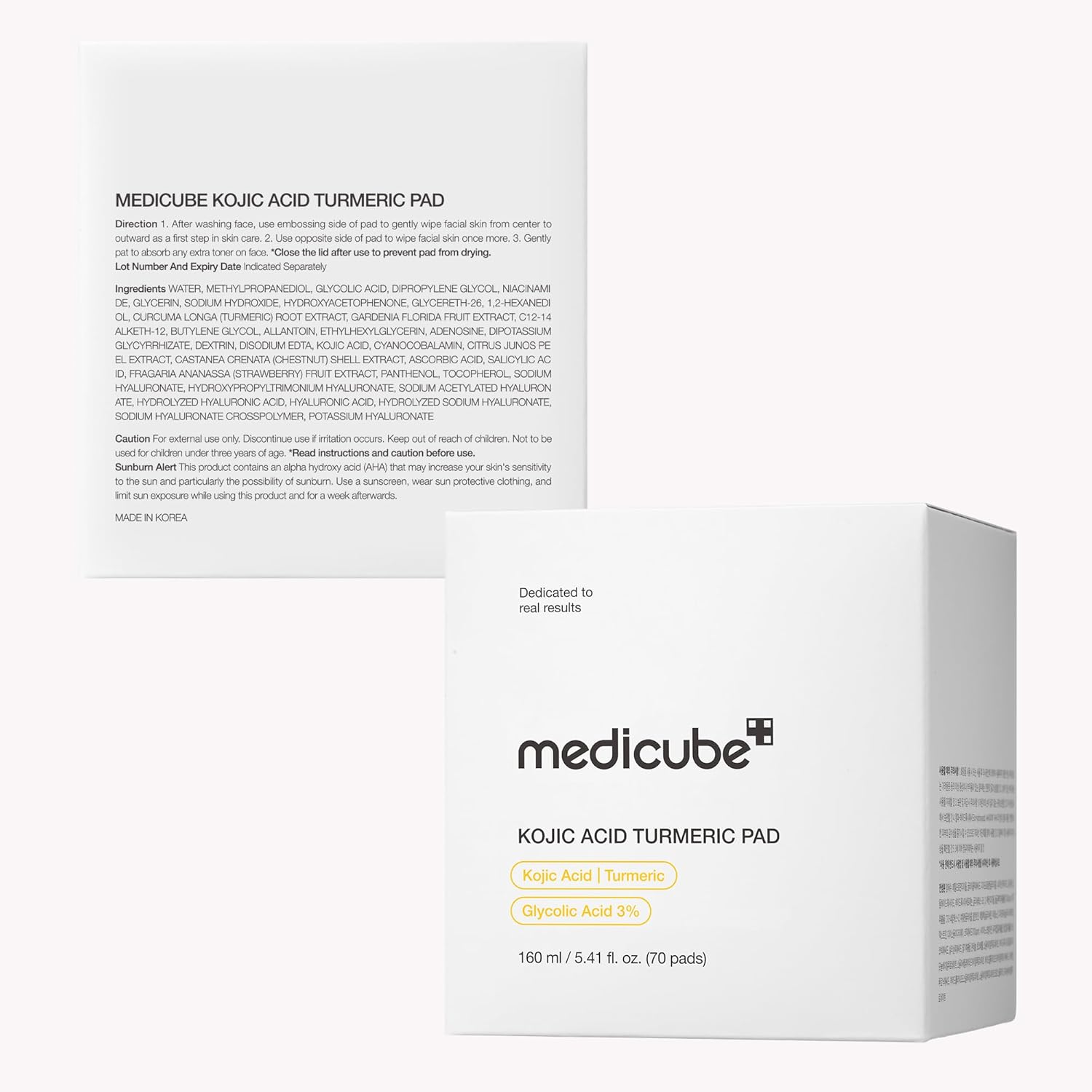 MEDICUBE - Kojic Acid Turmeric Pad