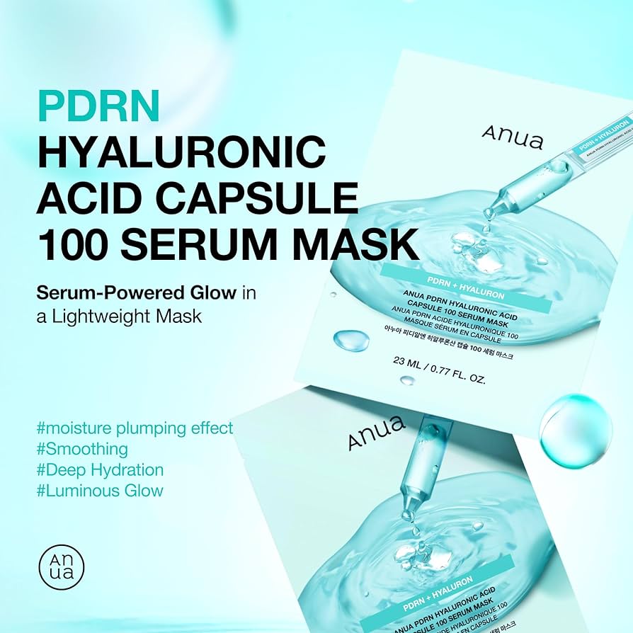 ANUA - PDRN Hyaluronic Acid Capsule 100 Serum Mask