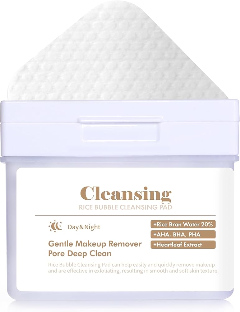 DERMAL - Rice Bubble Cleansing Pad
