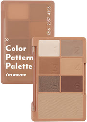 I'M MEME - Color Pattern Palette #001 Coral Pattern