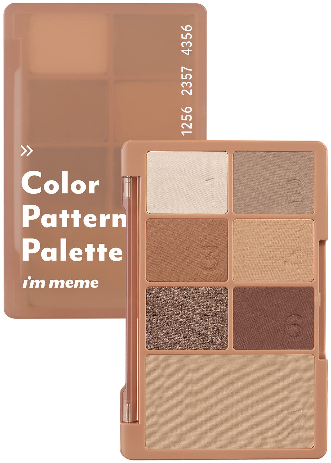 I'M MEME - Color Pattern Palette #001 Coral Pattern