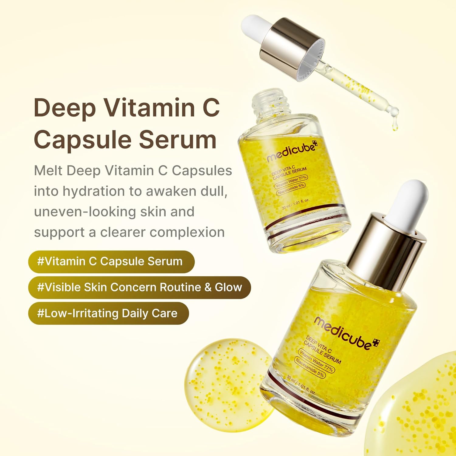 MEDICUBE - Deep Vitamin C Capsule Serum