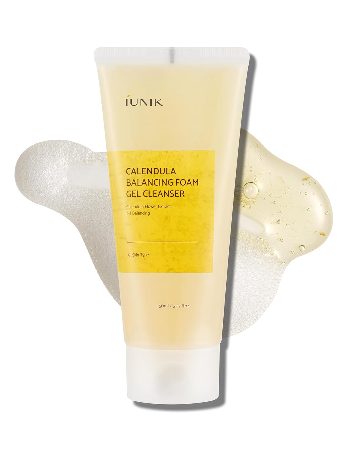IUNIK - Calendula Balancing Foam Gel Cleanser