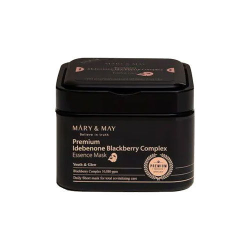 MARY&MAY - Premium Idebenone Blackberry Complex Essence Mask