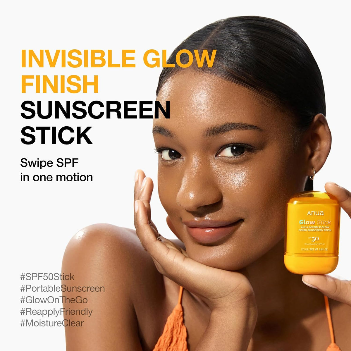 ANUA - Invisible Glow Finish Sunscreen Stick