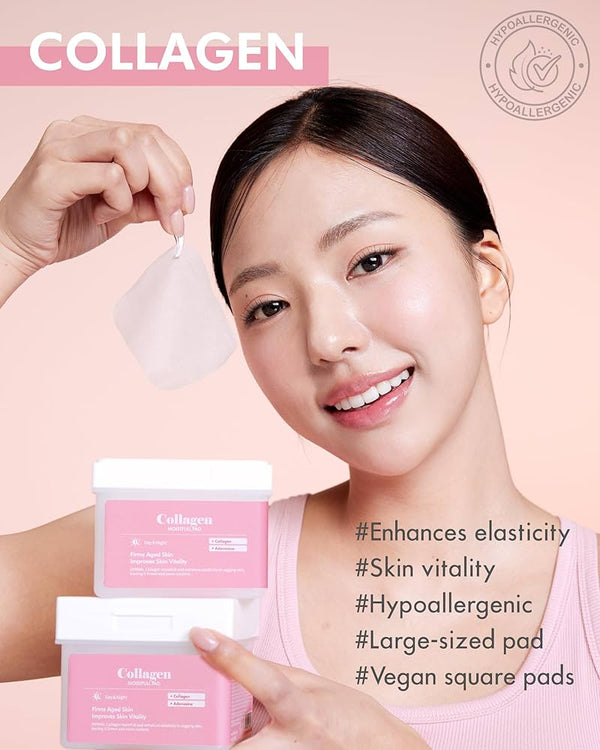Dermal Pad DERMAL - Collagen Moistfull Pad 120 Pads - Korea Cosmetics BN