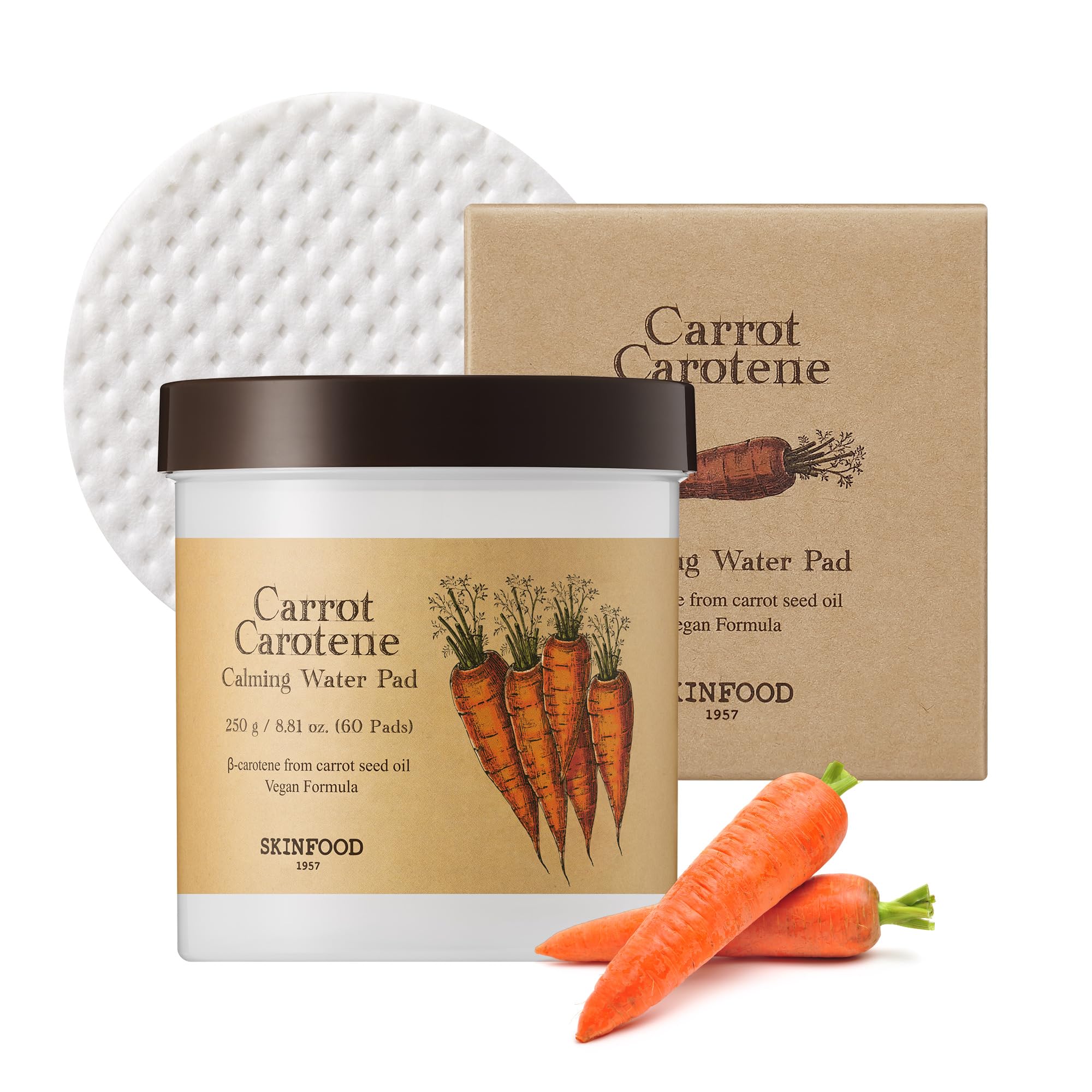 SKINFOOD - Carrot Carotene Calming Water Pad