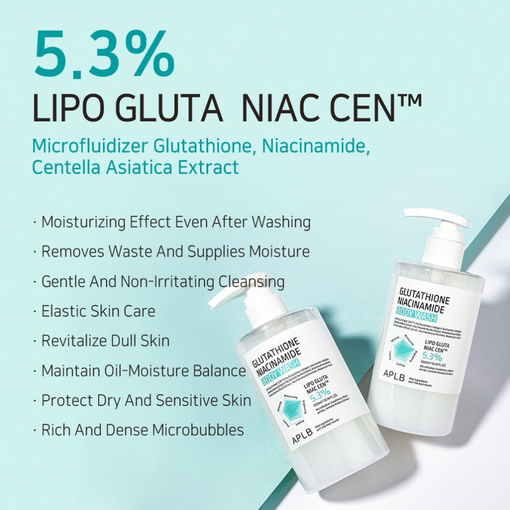 APLB - Glutathione Niacinamide Body Lotion Korea Cosmetics BN APLB - Glutathione Niacinamide Body Lotion Korea Cosmetics BN