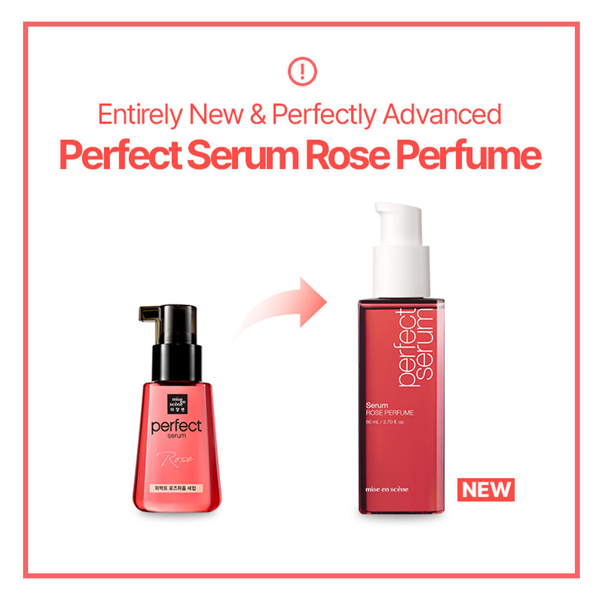 Mise en outlet scene serum