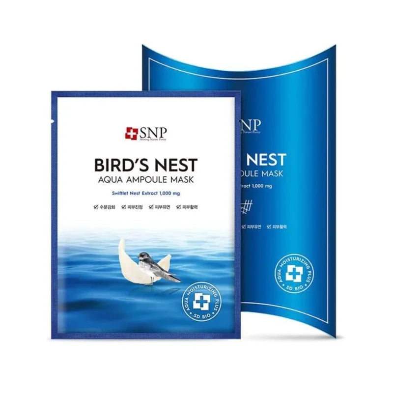 SNP - Bird's Nest Aqua Ampoule Mask