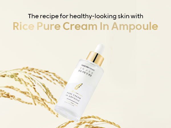 THANK YOU FARMER - Rice Pure Cream In Ampoule - Korea Cosmetics BN
