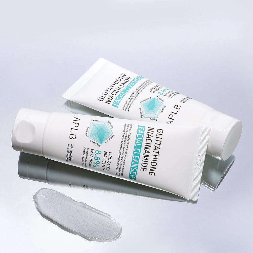 glutathione cleanser korean brand APLB Niacinamide Facial 80mL MystiGlam Clinically Tested The Best Korean Body Wash