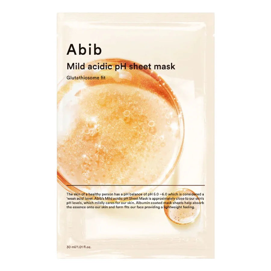 ABIB - Mild Acidic PH Sheet Mask Glutathiosome Fit