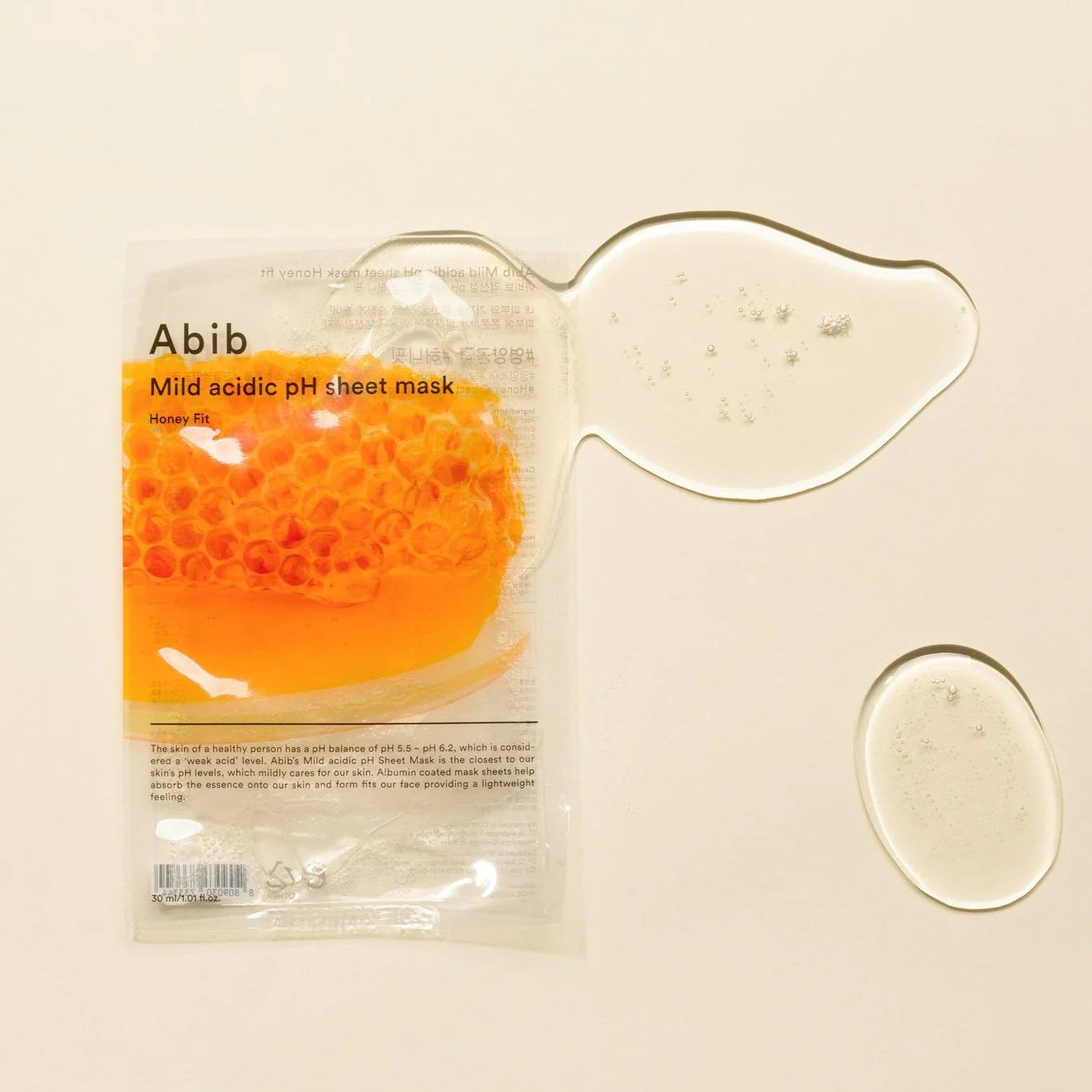 ABIB - Mild Acidic pH Sheet Mask Honey Fit