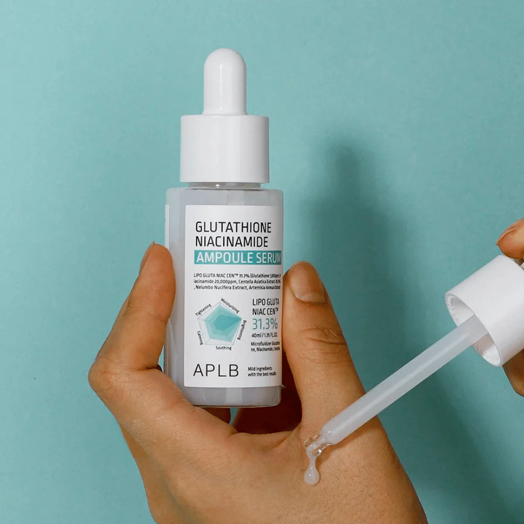 APLB - Glutathione Niacinamide Ampoule Serum Korea Cosmetics BN APLB - Glutathione Niacinamide Ampoule Serum Korea Cosmetics BN