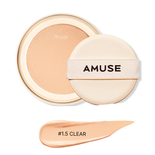 AMUSE - Dew Jelly Vegan Cushion #1.5 Clear (Discounted)