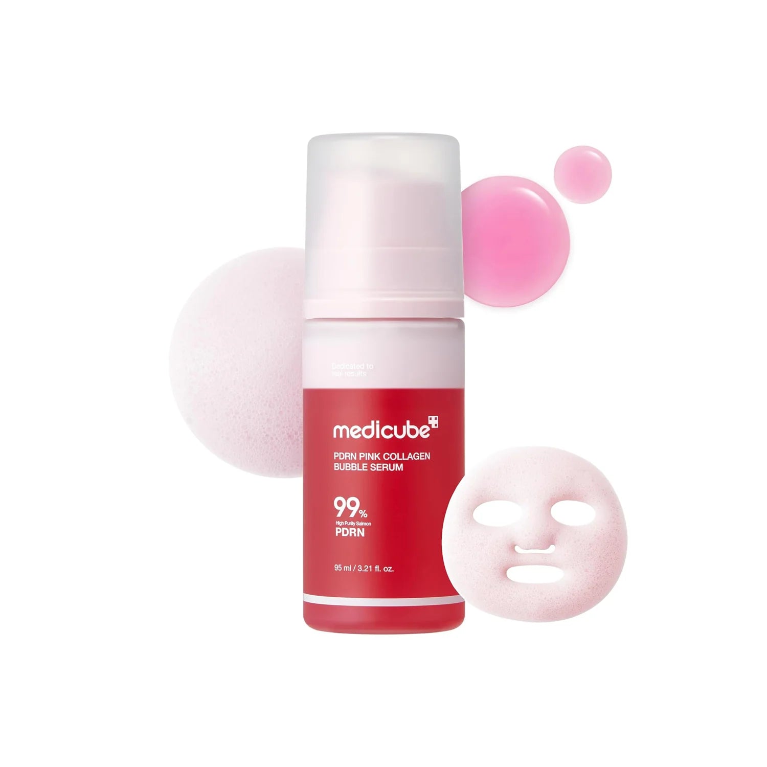 MEDICUBE - PDRN Pink Collagen Bubble Serum