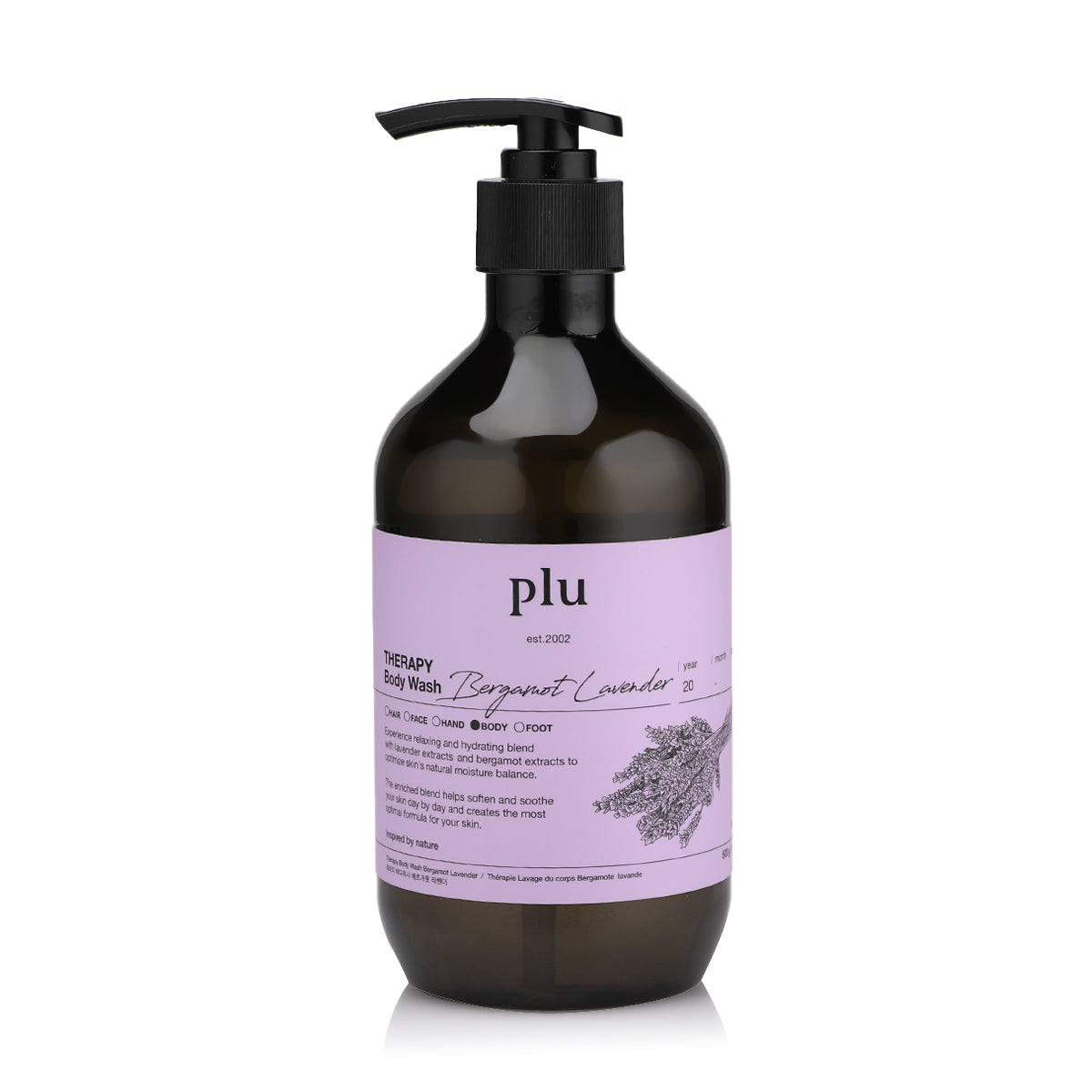 PLU - Therapy Body Wash Bergamot Lavender