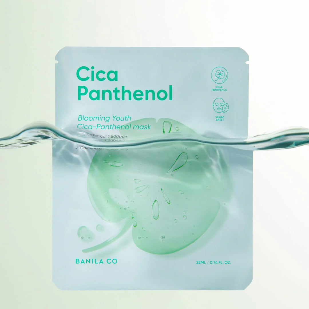 BANILA CO - Blooming Youth Cica Panthenol Mask