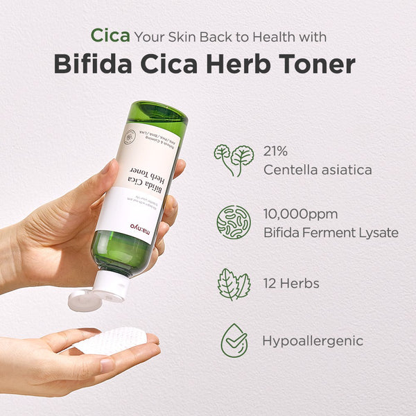 MA:NYO - Bifida Cica Herb Toner - Korea Cosmetics BN