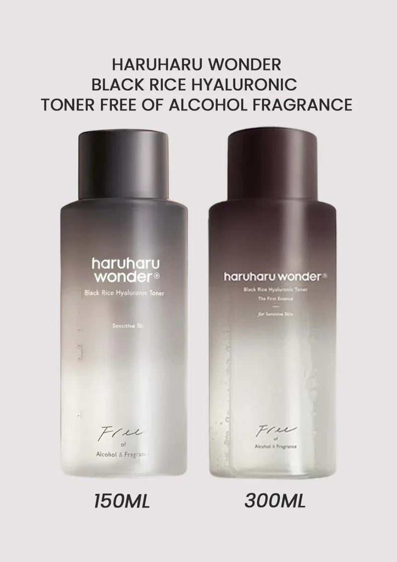 HARUHARU WONDER - Black Rice Hyaluronic Toner (Sensitive Skin)