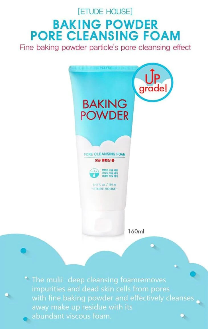 ETUDE - Baking Powder Pore Cleansing Foam