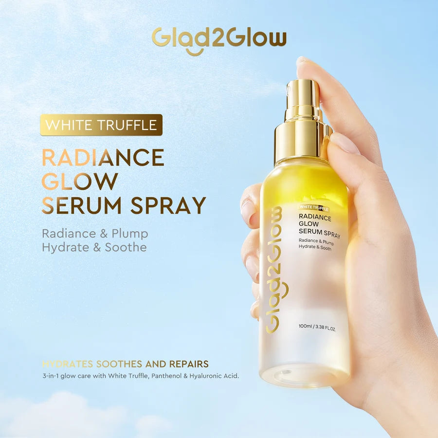 GLAD2GLOW - White Truffle Radiance Glow Serum Spray
