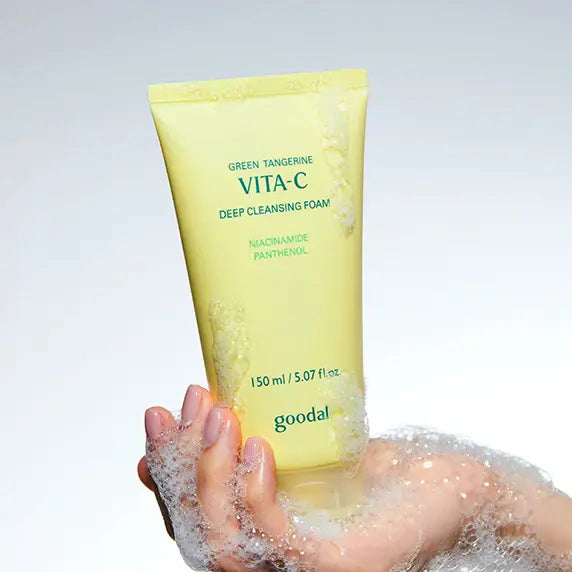 GOODAL - Green Tangerine Vita C Deep Cleansing Foam