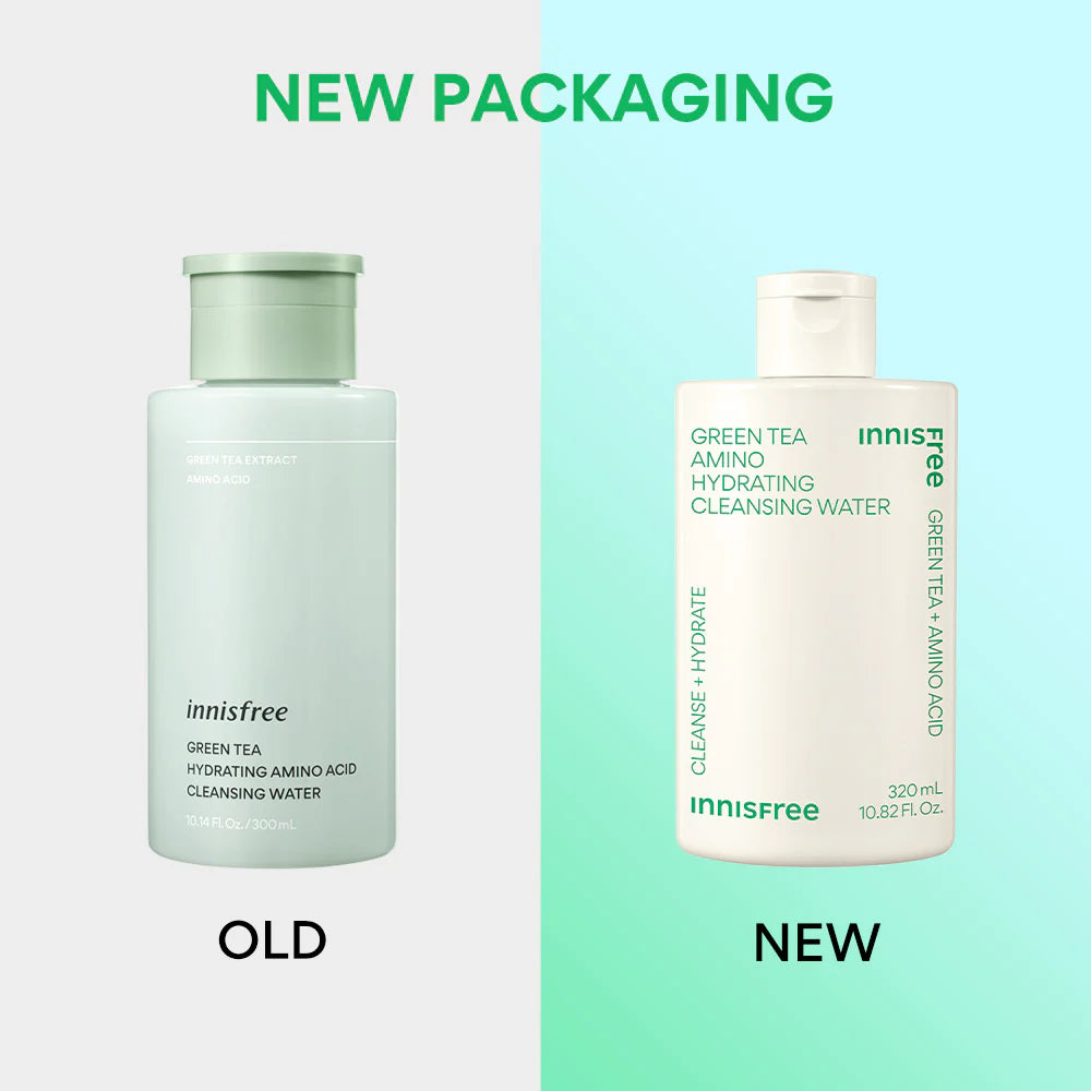 INNISFREE - Green Tea Hydrating Amino Acid Cleansing Water