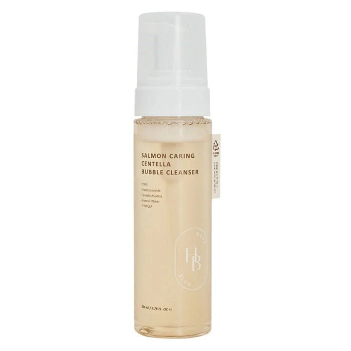 HEVEBLUE - Salmon Caring Centella Bubble Foam Cleanser