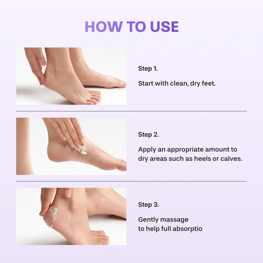 BAREN - Silky Finish Hydrating Foot Balm
