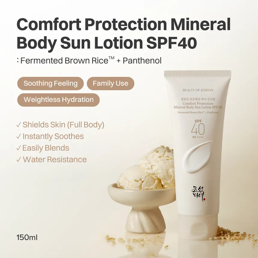 BEAUTY OF JOSEON - Comfort Protection Mineral Body Sun Lotion