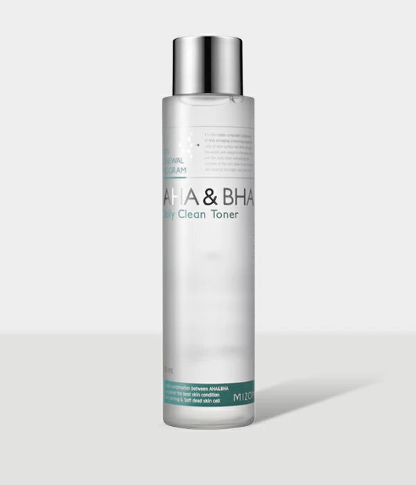 MIZON - AHA & BHA Daily Clean Toner - Korea Cosmetics BN