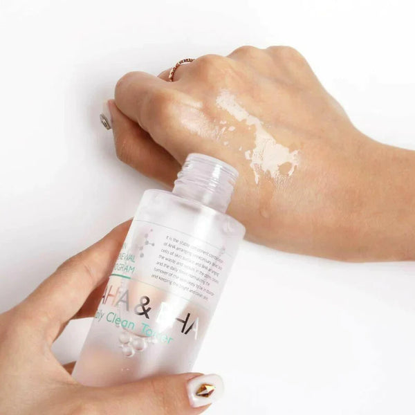 MIZON - AHA & BHA Daily Clean Toner - Korea Cosmetics BN