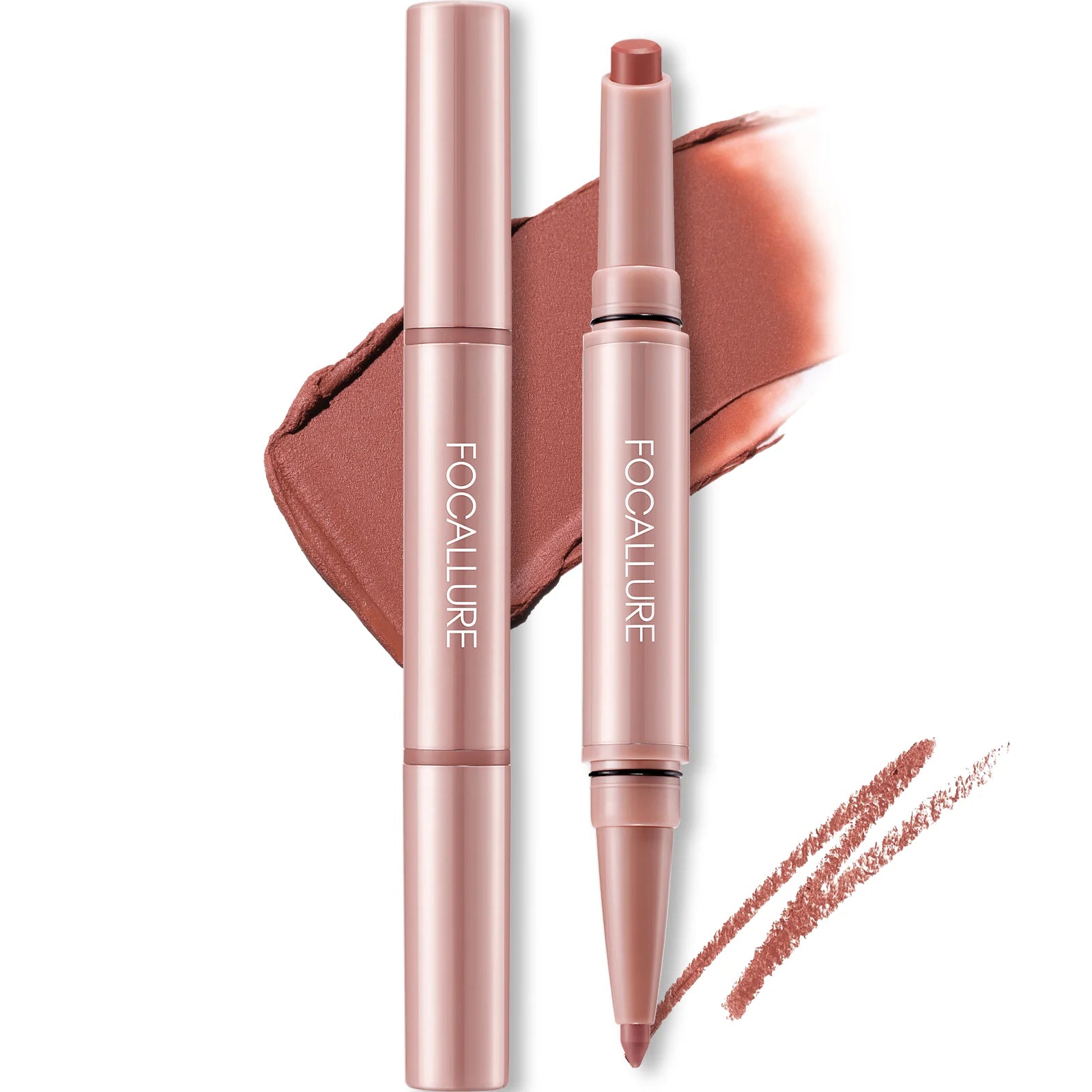 FOCALLURE - FA-L61  2 in 1 Double-Ended Lip Liner Pencil