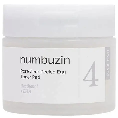 NUMBUZIN - No. 4 Pore Zero Peeled Egg Toner Pad