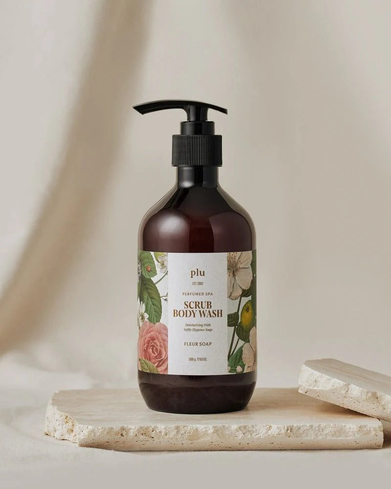 PLU - Perfumed SPA Scrub Body Wash Fleur Soap