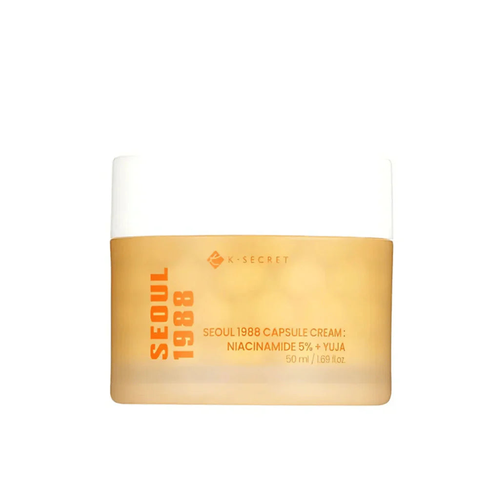 KSECRET - Seoul 1988 Capsule Cream: Niacinamide 5% + Yuja