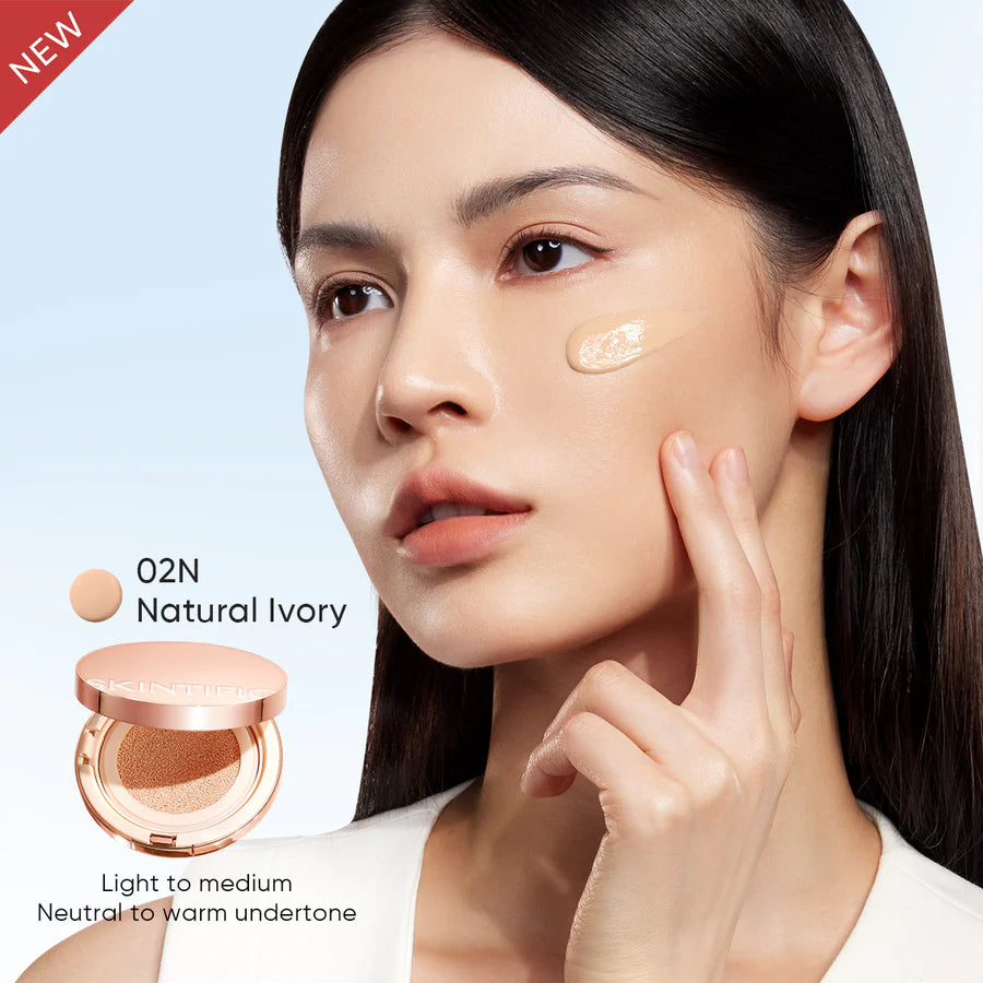 SKINTIFIC - Cover All Perfect Cushion SPF 35 PA++++ – Korea