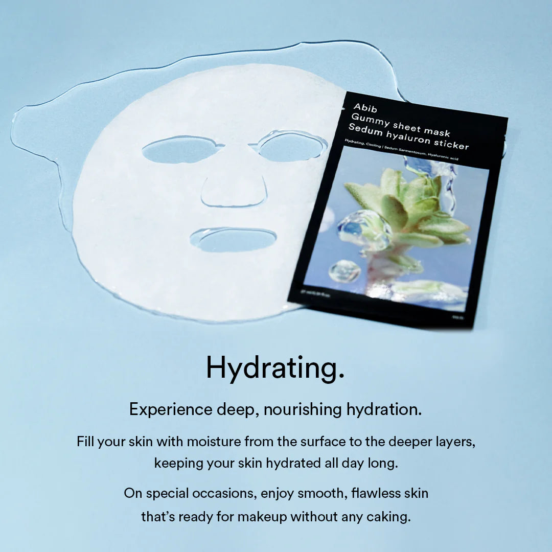 ABIB - Gummy Sheet Mask Sedum Hyaluron Sticker